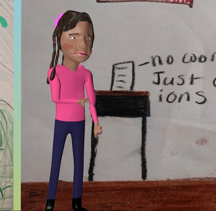 Blender animated people